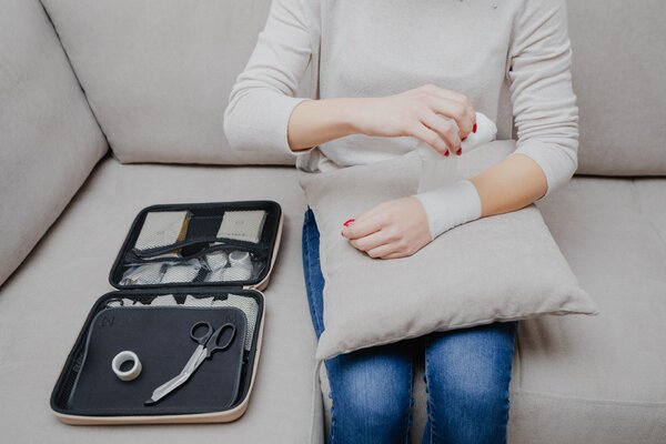 Lékárnička SAFLY HOME First Aid Kit, velká Barva: Zelená