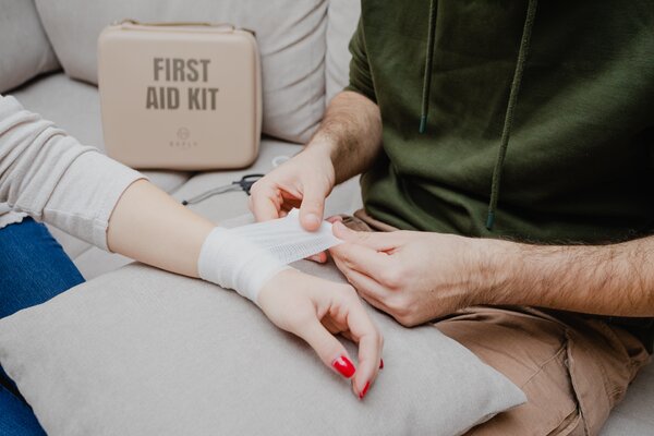 Lékárnička SAFLY HOME First Aid Kit, velká Barva: Zelená