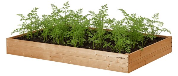 ATMOWOOD Modřínový vyvýšený záhon 160 x 100 x 20 cm hnědý