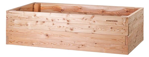 ATMOWOOD Prémiový vyvýšený záhon 200 x 100 x 56 cm hnědý