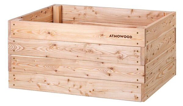 ATMOWOOD Prémiový vyvýšený záhon 120 x 80 x 60 cm hnědý