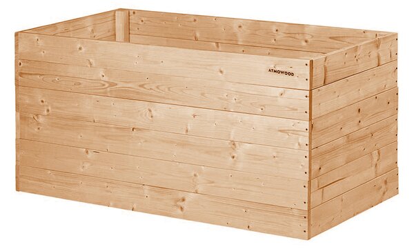 ATMOWOOD Modřínový vyvýšený záhon 120 x 60 x 60 cm hnědý