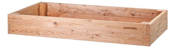 ATMOWOOD Prémiový vyvýšený záhon 200 x 100 x 28 cm hnědý