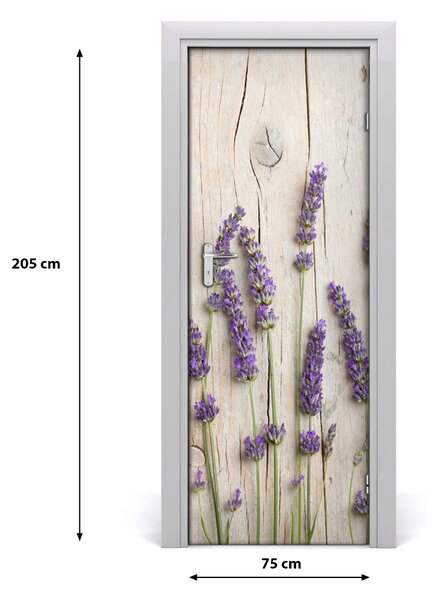 Fototapeta na dveře Levandule 75x205 cm