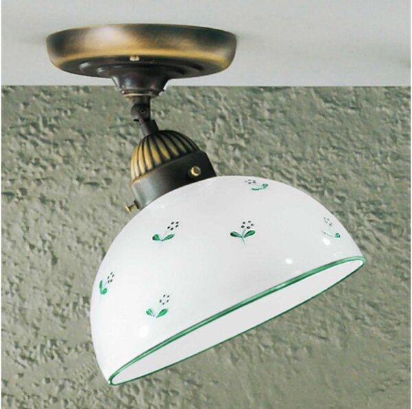 Kolarz 731.10.20 - Přisazený lustr NONNA 1xE27/75W/230V pr. 20 cm zelená