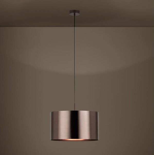 Eglo 39356 - Lustr na lanku SAGANTO 1 1xE27/60W/230V měděná