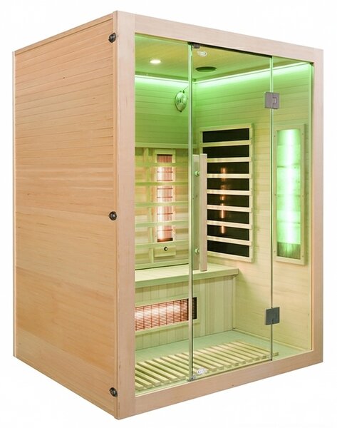 BPS-koupelny Infrasauna Relax HYD-2911 150x120, 3-4 osoby