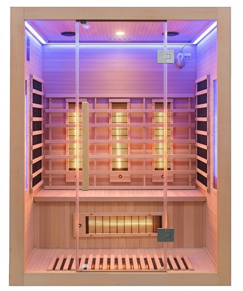 BPS-koupelny Infrasauna Relax HYD-2911 150x120, 3-4 osoby