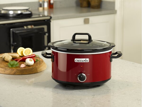 Pomalý hrnec Crockpot 3,5l NC červený (SCV400RD)