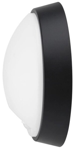 LED Venkovní nástěnné svítidlo se senzorem LED/12W/230V IP65 černá