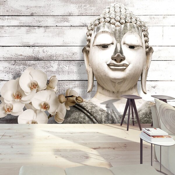 Fototapeta - Usmívající se Buddha + zdarma lepidlo - 200x140