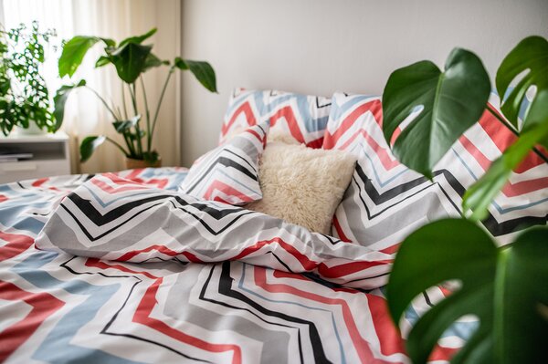 Jahu Cotton House Marina 3dílné povlečení - bavlněný satén Rozměr: 1x 70 x 90, 1x 140 x 200 a 1x 40 x 40 cm