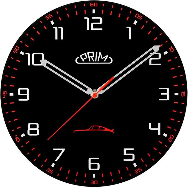 Hodiny PRIM Speedline - černo-červené
