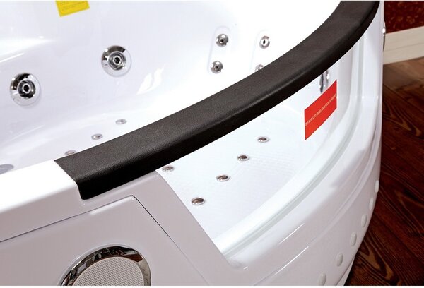 BPS-koupelny Hydromasážní vana HYD-TI604H 152x152 s ohřevem vody