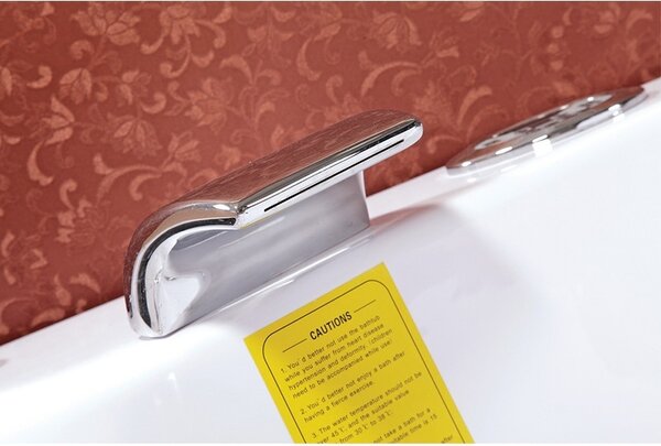 BPS-koupelny Hydromasážní vana HYD-TI604H 152x152 s ohřevem vody