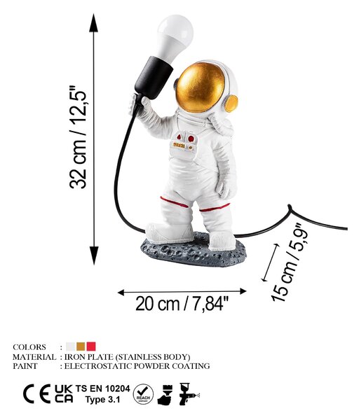 Stolní lampa, Astronaut - 1