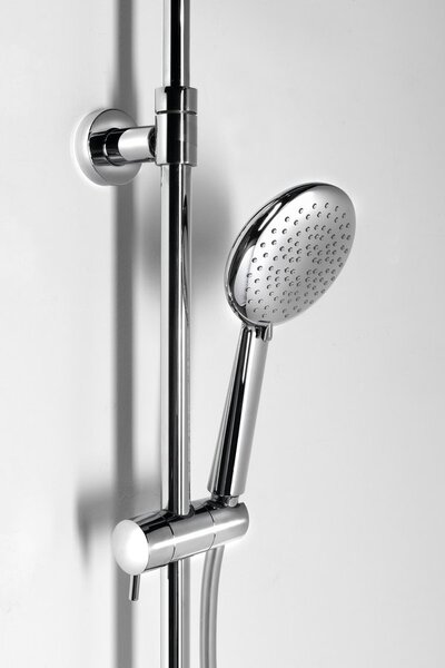 Sapho Sapho, SOLARIS sprchový sloup s termostatickou baterií, chrom, WD139