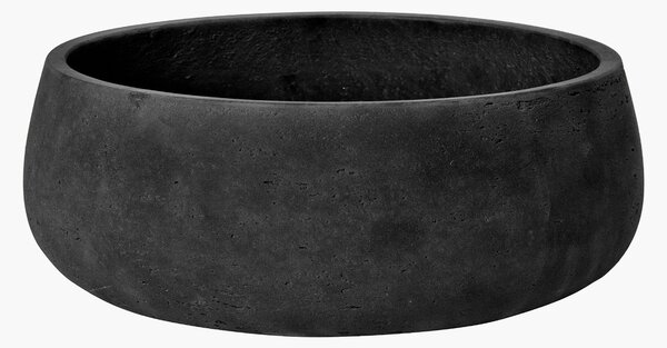 Eileen Black Washed S - Ø 24 cm / V 9 cm