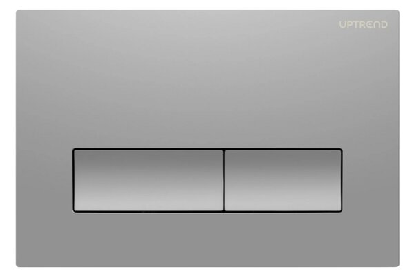 UPTrend Ovládací tlačítko pro WC podomítkové moduly YOSEMITE MATTE CHROME UP002‑MC18, chrom mat
