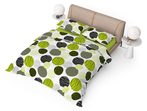 Dilios Fresh bavlněné povlečení Rozměr: 1x 70 x 90 a 1x 140 x 200 cm