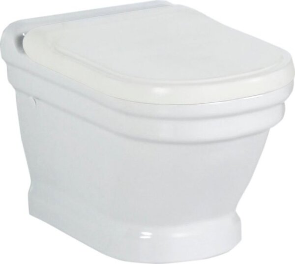 CREAVIT ANTIK závěsná WC mísa, 36x53 cm, bílá AN320