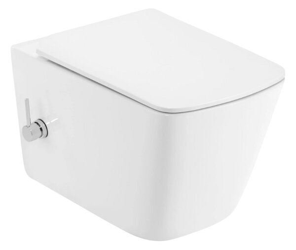 UPTrend Závěsná WC mísa s funkcí bidetu ORION TR2237 včetně Soft-Close sedátka, bílá lesk