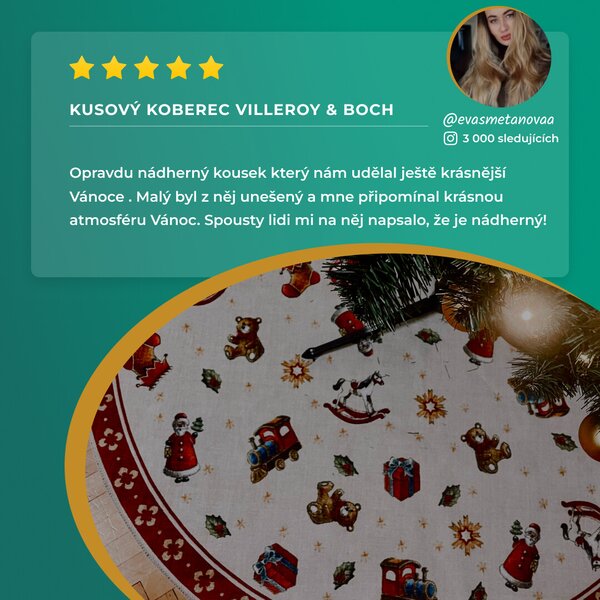 Villeroy & Boch, Kusový koberec Villeroy & Boch Toy's delight s potiskem 106192 Red, Multicolor kruh, 150x150 (průměr) kruh, červená, obývací pokoj