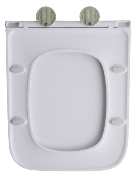 UPTrend WC prkénko Soft-Close GRAVIS TR2216-01, bílá lesk