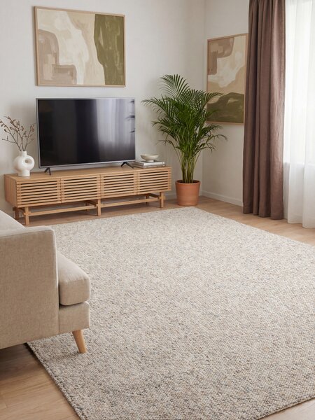 ELLE Decoration, Kusový koberec Wolly Ultra 106230 Dark Cream z kolekce Elle, 120x170, béžová, ložnice