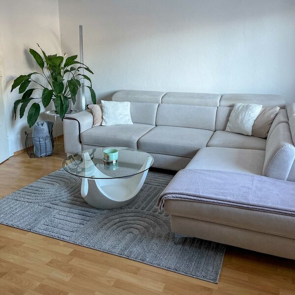 Ayyildiz, Kusový koberec Art 1121 Silver, 60x110, šedá, ložnice