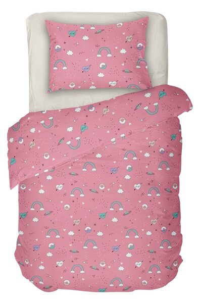 Dilios Unicorn reverse bavlněné povlečení Rozměr: 1x 70 x 90 a 1x 140 x 200 cm