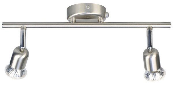 NOR 2113180132 Avenue 2-Rail bodové svítidlo broušená ocel - NORDLUX