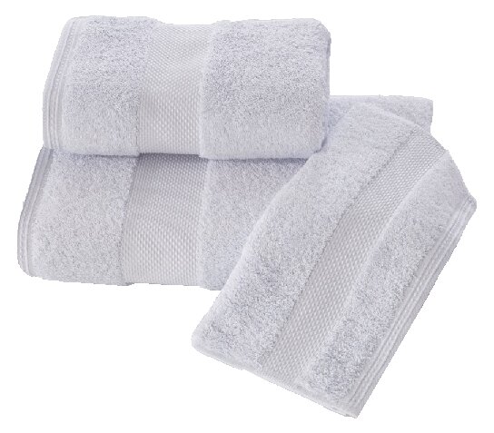Dárková sada ručníků a osušek DELUXE Světle modrá, 650 gr / m², Modal - 17% modal / 83% výběrová bavlna