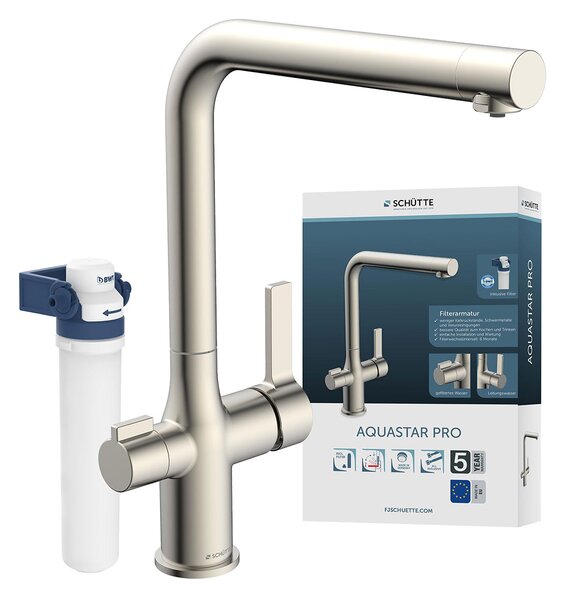 Schütte Kuchyňská baterie s filtrem Aquastar Pro (nerezová) (100377617002)
