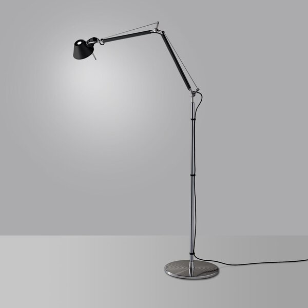 Artemide Designová stojací lampa Tolomeo Floor, 1xE27 Barva: Stříbrná