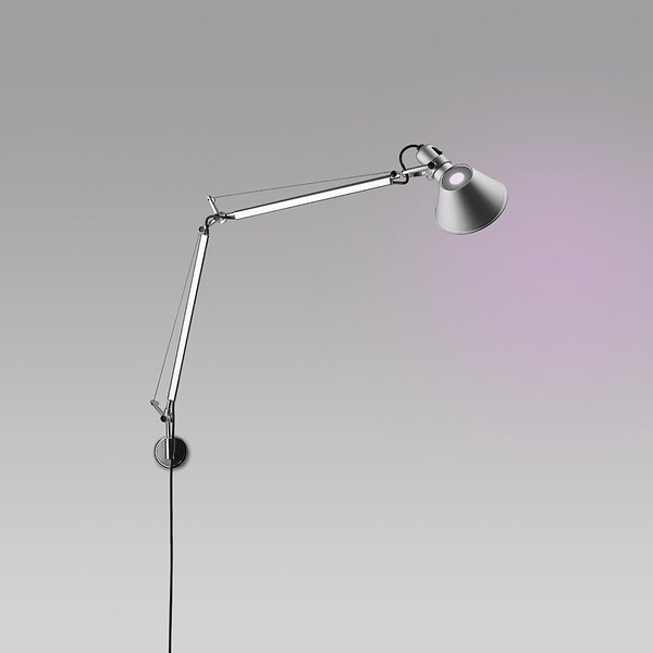 Artemide LED Designová nástěnná lampa Tolomeo Pure Integralis, 7W