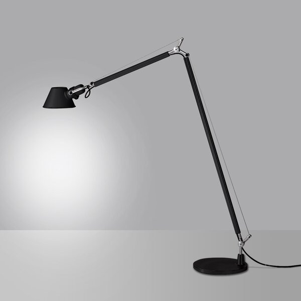 Artemide Designová stojací lampa Tolomeo Reading Floor, 1xE27 Barva: Stříbrná