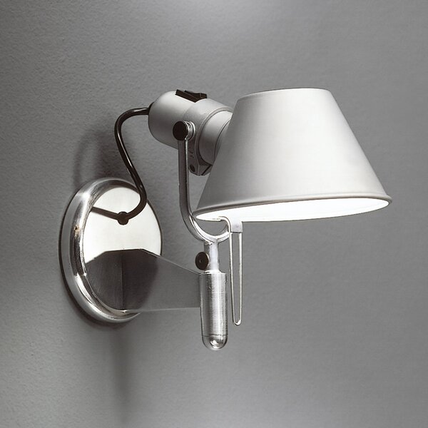 Artemide Designová nástěnná lampa Tolomeo Faretto, 1xE27 Varianty: bez vypínače