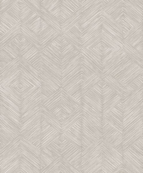 Vliesová tapeta na zeď, šedo-béžová, grafická, TRI104, The Texture Book, Masureel