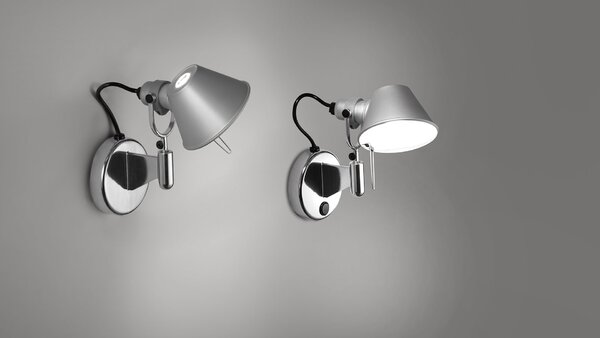 Artemide Designová nástěnná lampa Tolomeo Micro Faretto, 1xE14 Varianta: Bez stmívače