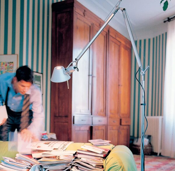Artemide Designová stojací lampa Tolomeo Micro, 1xE14