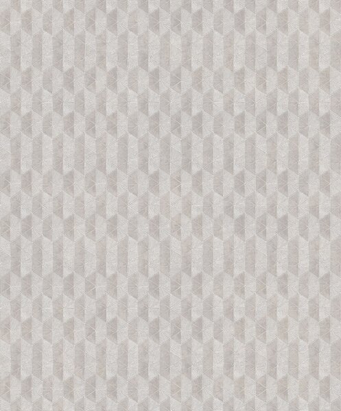 Vliesová tapeta na zeď, šedo-béžová, geometrická, ORB705, The Texture Book, Masureel
