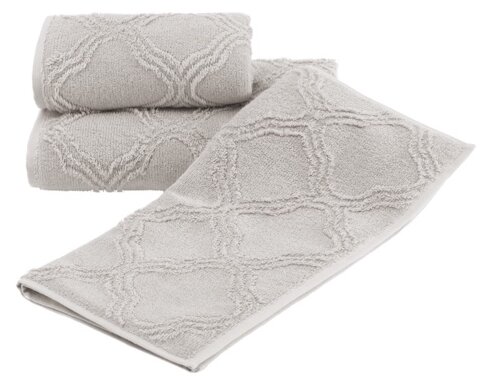 Ručník HYPNOS 50x100 cm Světle šedá, 550 gr / m², Česaná prémiová bavlna 100%