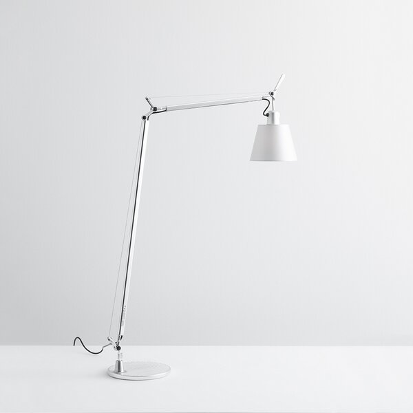 Artemide Designová stojací lampa Tolomeo Basculante Reading Floor, 1xE27 Materiál stínidla: Pergamenový papír