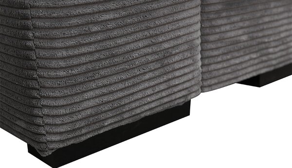 KONDELA Extra prostorná pohovka, šedá / světle / béžová, GILEN BIG SOFA