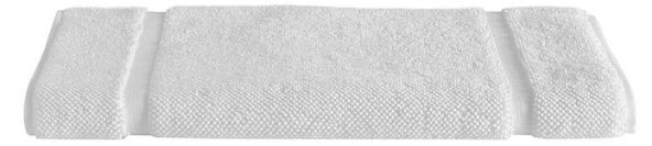 Koupelnová předložka NODE 50x90 cm Bílá, 1400 gr / m², Česaná prémiová bavlna 100% RICH SOFT
