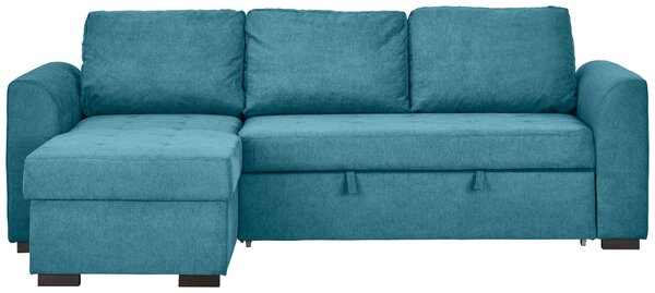 ROHOVÁ SEDAČKA, textil, petrolej Xora - Sedací soupravy