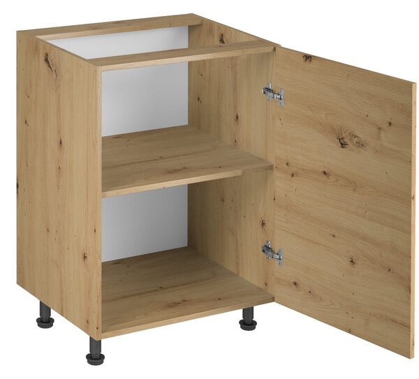 Kuchyňská skříňka LANGEN D60-P/L Dub artisan/šedá
