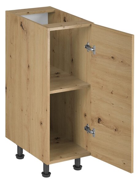 Kuchyňská skříňka LANGEN D30-P/L Dub artisan/béžová