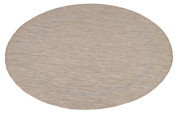 Ayyildiz, Kusový koberec Relax 4311 Beige kruh, 120x120 (průměr) kruh, béžová, chodba / předsíň